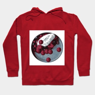 Delicious dessert. Sweets. Delicious food. Appetizing lunch. Food delivery Hoodie